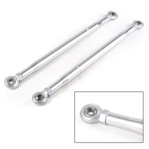 Levier de commande de traction avant droit en aluminium et acier modifié pour les voitures Honda Civic/CRX 88-91, adapté après modification - Product Image 2