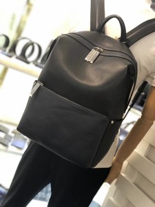 Sac à dos de luxe <span class=keywords><strong>en</strong></span> cuir pleine fleur grainé pour homme, sacoche d'affaires pour ordinateur portable <span class=keywords><strong>en</strong></span> cuir de vachette importé de première qualité, sac à dos de voyage exécutif personnalisé - Product Image 6