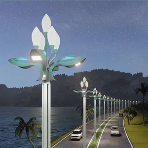 Lampe de jardin décorative extérieure de poteau de paysage moderne étanche IP65 aluminium parc rue <span class=keywords><strong>LED</strong></span> lampe de <span class=keywords><strong>colonne</strong></span> - Product Image 4