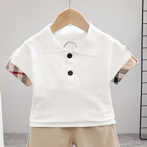 Camiseta Polo de Manga Corta para Niños, Estilo Verano 2026, Prenda Superior Informal a la Moda para Niños - Product Image 5