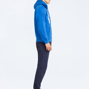 เสื้อฮู้ดดี้ผ้าฟลีซโอเวอร์ไซส์ผสมผ้าฝ้ายแบบเป็นมิตรต่อสิ่งแวดล้อม พิมพ์ลายดิจิทัล ออกแบบเองได้ รุ่นใหม่ปี 2025 สำหรับฤดูหนาว - Product Image 3