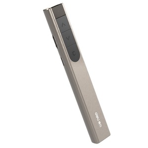 Presentador Láser Deli con Puerto USB Tipo C, Cuerpo de Aluminio, Alcance de 100m, Control Remoto para Presentaciones en Laptop - Product Image 5