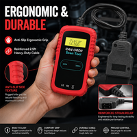 Escáner de Diagnóstico OBD2 Universal, Lector de Códigos de Automóviles Profesional para la Luz de Verificación del Motor, Herramienta de Diagnóstico CAN OBDII EOBD
