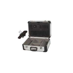 Mallette à outils en aluminium Perel-460x330x165mm - Product Image 1