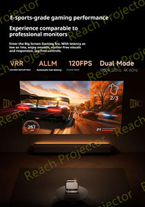 Projecteur laser tricolore intelligent XGIMI Z9X à zoom optique 4K, version haute luminosité 1500 CVIA, pour la maison - Product Image 3