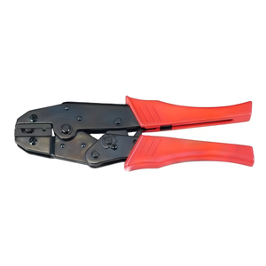 Taiyue <b>Wire</b> <b>Crimping</b> Pliers HS-12 300mm Ratchet Type Heavy Duty European Style High-Carbon Steel Soft Grip Handle Industrial - Product Image 1