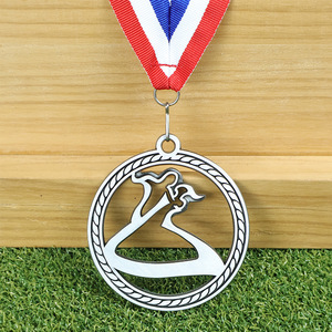 Medaglia Hockey per Primo, Secondo e Terzo Posto, Premio Universale per Competizioni Sportive, Regalo in Metallo Pressofuso con Design Cavo Personalizzabile per Giovani - Product Image 4