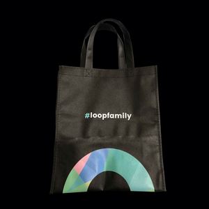 Bolsas de Tela Impresas de Buena Calidad, Bolsas de Compras Económicas de Tela No Tejida con Logotipo Personalizado - Product Image 3