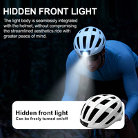 Casque de vélo haut de gamme avec caméra HD Capturez les trajets Respirant Bon ajustement Casque de vélo personnalisé Casque de vélo avec lumière