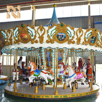 Manège Nova Rides intérieur/extérieur, construction en fibre de verre, capacité 16 personnes, parcs d'attractions, CTD-16-HTHH, manège de divertissement