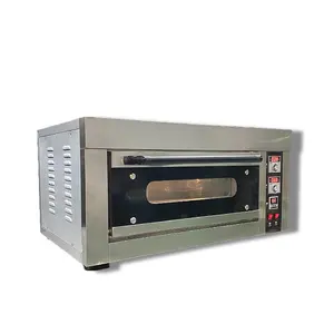 Neue industrielle Technologie Ein-Dek-Zwei-Schale-Dek-Ofen China Großhandel Bäckerei Backofen für den heimgebrauch 220 V zu verkaufen