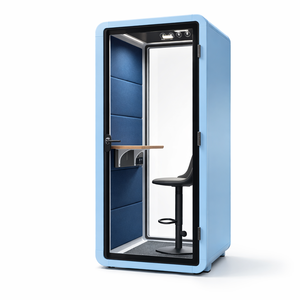 SilentBox Open Office Pod, cabine téléphonique insonorisée mobile, cabine de bureau moderne à vendre - Product Image 3