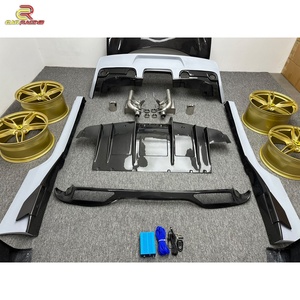 Nuevo Kit de Carrocería Estilo Speciale de Fibra de Carbono Brillante con Tejido Twill para 458 Italia Spider 2010-2015, Parachoques Delantero, Capó y Laterales - Product Image 5