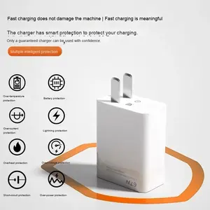 Cargador Turbo de 120W Adaptador de Corriente USB <span class=keywords><strong>Carga</strong></span> Rápida Cable de Datos Tipo C de 6A Adaptador de Viaje para Xiaomi 15 14 Ultra <span class=keywords><strong>Redmi</strong></span> K80 K70 Pro - Product Image 2