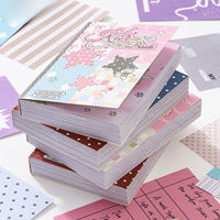Bloc de papier à scrapbooking Macaron Polka Dot M5, style coréen, papier de fond décoratif pour journalisation, collage DIY, décoration d'album