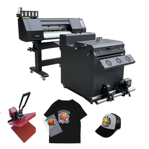 Imprimante numérique personnalisée rose A1 60cm Xp600 pour impression par transfert par presse à chaud étiquette de t-shirt et imprimante DTF thermopressable pour débutants - Product Image 5