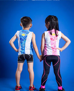 Conjunto de Ropa de Ciclismo para Niños y Niñas, Personalizado con Número Impreso, UPF50+, Elástico en 4 Direcciones, Secado Rápido, Ligero, Anti-Rozaduras, Transpirable - Product Image 4