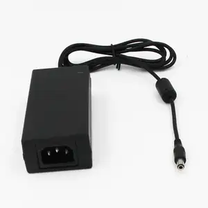 24 voltios 1,5 Amp 12V5A AC DC adaptador de corriente de escritorio 60W potencia de conmutación Su enchufe adaptador de corriente de escritorio