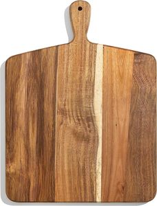 Planche à découper en bois durable au design unique avec poignée, planche à découper multifonctionnelle pour la cuisine et le service, disponible à la vente - Product Image 2