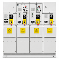Unité de distribution annulaire isolée au gaz personnalisée Toonice 12kV 630A pour réseau de distribution mexicain