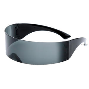 Gafas de sol de soldado del futuro de Ciencia ficción Para mujer y hombre, lentes de sol de una pieza con forma de diadema única, divertidas, para fiestas y películas - Product Image 1