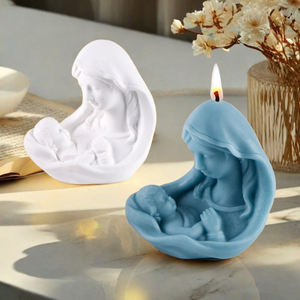 Molde <span class=keywords><strong>de</strong></span> Silicona TangChu con Diseño <span class=keywords><strong>de</strong></span> Bebé en Brazos y Familia <span class=keywords><strong>de</strong></span> Tres Personas para <span class=keywords><strong>Bautizo</strong></span>, Cumpleaños o Homenaje Familiar - Product Image 5