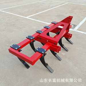 Shandong Changfu <b>Machinery</b> Subsoiler 4 <b>Row</b> Red Farm Cultivator Multifunctional Deep Tillage Equipment - Product Image 3