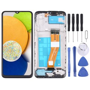 Vente en gros d'écran LCD pour <span class=keywords><strong>Samsung</strong></span> Galaxy A03 SM-A035F, assemblage de numériseur tactile avec cadre, garantie 1 an - Product Image 1