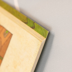 กระดูกสันหลังสีทองหนังสือการ์ตูนพิมพ์ลายสำหรับอ่านหนังสือการ์ตูน