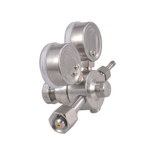 Vanne de réduction de pression de gaz à haute pureté en acier inoxydable double couche 316L, régulateur de pression SA-13003 1/4-1 pouce - Product Image 5