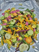 GT 1,5kg*4 stuks Bulk Gedroogde Groente- en Fruit Snacks Vriesgedroogd Gemengd Fruit Knapperige Fruit en Groenten