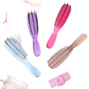 Peine Mágico Heshu Alemán, Estilo de Celebridad de Internet de TikTok, para Dar Volumen y Desenredar el Cabello, Suaviza los Nudos, de Plástico, de Doble Uso (Seco/Húmedo) - Product Image 5
