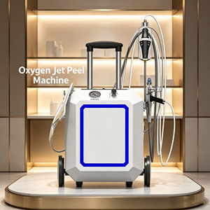 Appareil professionnel 3 en 1 pour soins du visage à l'oxygène, nettoyage en profondeur de la peau, machine à jet d'oxygène, formation gratuite - Product Image 1