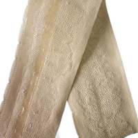 Vente chaude de haute qualité tricoté fleur élastique dentelle bord sous-vêtements largeur étroite Jacquard imprimé Spandex ceinture durable