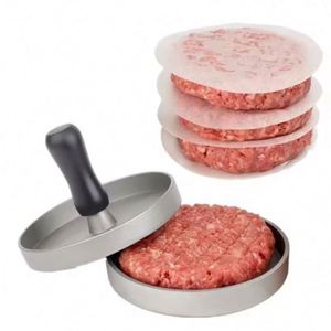Presse à hamburgers antiadhésive en aluminium, moule à galettes de viande pour barbecue extérieur - Product Image 2