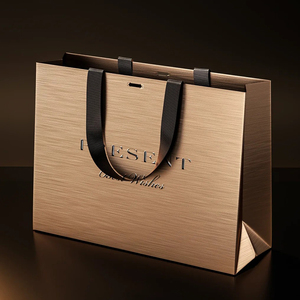 Wholesale <strong>Printing</strong> Custom Boutique Clothing Dress Shirt Packaging Paper <strong>Bag</strong> With Your Own Logo - Product Image 1