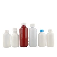 Échantillon gratuit de vente flash pour différentes capacités 30ml 50ml 100ml nouvelle bouteille de sirop en plastique ambré d'érable