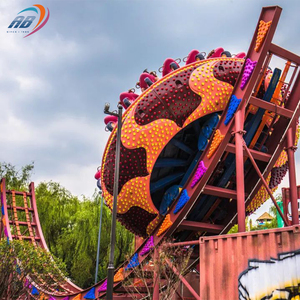 Manèges passionnants soucoupe volante parc d'attractions coulissant UFO Disco extérieur disco volante soucoupe volante UFO - Product Image 6