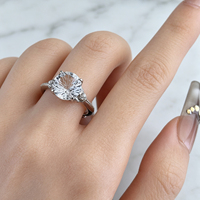 Bague en argent sterling 925 plaqué rhodium, sertie de pierres précieuses naturelles de différentes sortes, taille ronde, vente en gros d'usine, pour femme, idéale pour les fêtes et les occasions spéciales