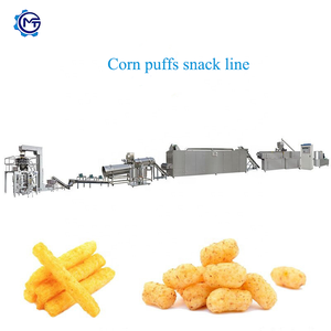 Nouvelle machine de production de snacks soufflés ultra-croustillants à haute productivité, ligne de traitement de la farine de maïs, en acier inoxydable 304, grande capacité - Product Image 4