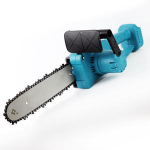 Motosierra con Batería de Iones de Litio, Barra Guía de 12 Pulgadas, Recargable, Eléctrica, para Uso en Exteriores y en el Hogar, Operada con una Sola Mano - Product Image 1