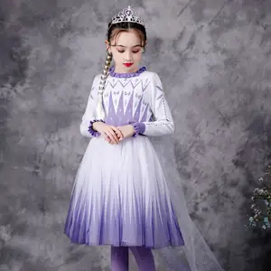 2020 vestido de princesa rapunzel, vestido de casamento, natal, menina, sophia, criança, saia, traje de desempenho