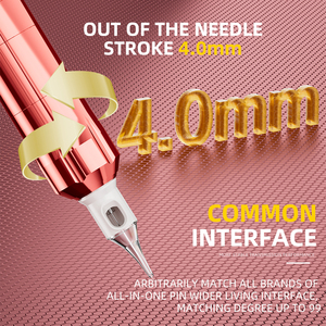 Machine à tatouer numérique sans fil professionnelle 1500 mAh, stylo rotatif sans fil pour traçage et ombrage, durable, pour studio, OEM - Product Image 6