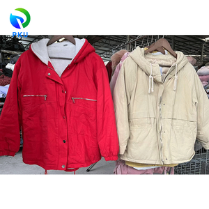 Tessuto di <span class=keywords><strong>lino</strong></span> da donna ispessito autunno inverno usato vestiti da donna on-line fornitore all'ingrosso di seconda mano vestiti all'ingrosso - Product Image 5