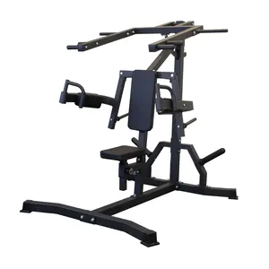 Máquina de prensa de deltoides y hombros cargada con placa, entrenamiento de fuerza para la parte superior del cuerpo para pecho, espalda, hombros, Pecs Delts