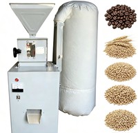 Petite décortiqueuse à rouleaux en caoutchouc pour grains de café, riz, paddy, blé, sarrasin, avoine et épeautre