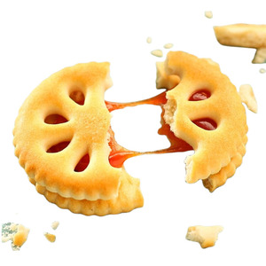 Biscuits sandwichs craquelins semi-durs à la saveur d'<span class=keywords><strong>orange</strong></span> confite 100g, goût sucré, haute qualité, collations pour le goûter, emballés en sachet - Product Image 1