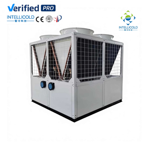 Nuevo Enfriador Modular Refrigerado por Aire, Ventilador Axial de Bajo Ruido, Alto COP, Maquinaria de Aire Acondicionado Central para Edificios Comerciales y Oficinas, 60kw V - Product Image 1