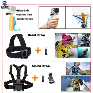 Kit de Accesorios 39 en 1 para Cámaras de Acción GoPro, DJI Yi y SJM, Esenciales para Fotografía al Aire Libre, Palo Selfie de Nailon y Plástico - Product Image 1