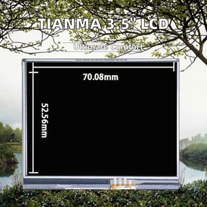 TFT LCD Screen 320x240 QVGA 4-wire Resistive Touch TM035KBH02 Instruments Display Module - Product Image 2